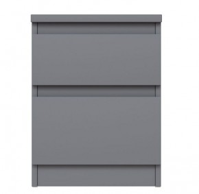 2.03.03.050.4 КАСТОР тумба 2 ящика RU серая в Ишиме - ishim.ok-mebel.com | фото 4