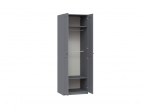 2.06.01.030.4 МАКС шкаф 2 двери 75х61х233 серый RU в Ишиме - ishim.ok-mebel.com | фото 2