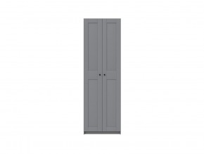 2.06.01.040.4 МАКС шкаф 2 двери 75х38х233 серый RU в Ишиме - ishim.ok-mebel.com | фото 3