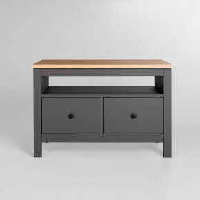 2.08.03.080.15 САГА тумба 2 ящика серая/ясень RU в Ишиме - ishim.ok-mebel.com | фото 2