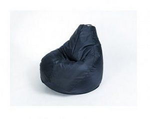 Кресло-мешок Груша малое черное в Ишиме - ishim.ok-mebel.com | фото 1