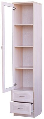 Шкаф для книг с ящиками узкий арт. 220 в Ишиме - ishim.ok-mebel.com | фото 7
