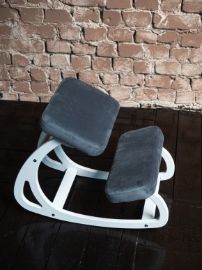 Балансирующий коленный стул Конёк Горбунёк (Белый) в Ишиме - ishim.ok-mebel.com | фото 5