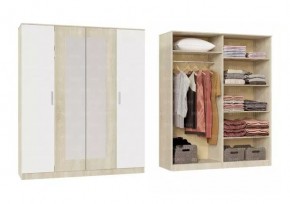 БАРИ Спальня (Дуб Сонома/Белый) модульная в Ишиме - ishim.ok-mebel.com | фото 6