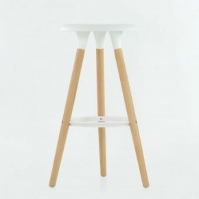 Барный стул Barneo N-19 Modern интерьерный белый в Ишиме - ishim.ok-mebel.com | фото 4