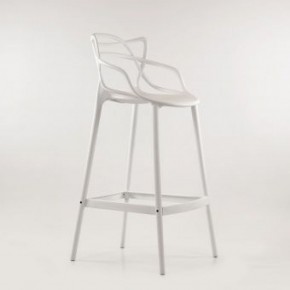 Барный стул Barneo N-235 Masters, белый, design Phillip Stark в Ишиме - ishim.ok-mebel.com | фото 5