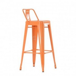 Барный стул Barneo N-242 Tolix Style 2003 Оранжевый в Ишиме - ishim.ok-mebel.com | фото