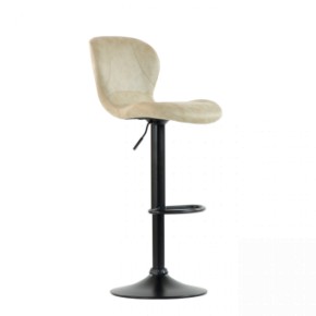 Барный стул Barneo N-86 Time / Black / VPU Beige Vintage PK970-1 в Ишиме - ishim.ok-mebel.com | фото