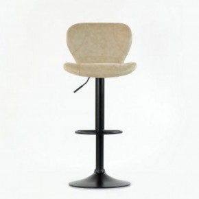 Барный стул Barneo N-86 Time / Black / VPU Beige Vintage PK970-1 в Ишиме - ishim.ok-mebel.com | фото 2
