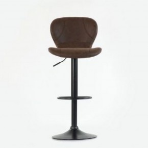 Барный стул Barneo N-86 Time / Black / VPU Brown Vintage коричневый винтаж PK970-18 в Ишиме - ishim.ok-mebel.com | фото 3