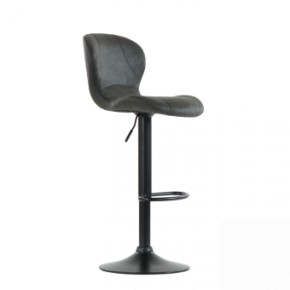 Барный стул Barneo N-86 Time / Black / VPU Dark Gray Vintage серый винтаж 970-11 в Ишиме - ishim.ok-mebel.com | фото