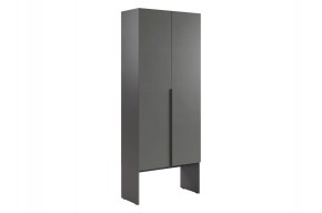 БАСКО Шкаф двухдверный L800 (графит) в Ишиме - ishim.ok-mebel.com | фото