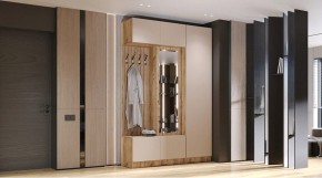 БАВАРИЯ Прихожая (дуб вотан/кашемир) в Ишиме - ishim.ok-mebel.com | фото