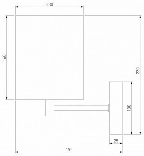 Бра Eurosvet Brume 60174/1 латунь в Ишиме - ishim.ok-mebel.com | фото 5