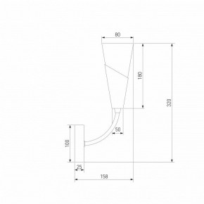 Бра Eurosvet Rhyton 60167/1 никель в Ишиме - ishim.ok-mebel.com | фото 6