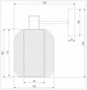 Бра Eurosvet Voile 30192/1 золото в Ишиме - ishim.ok-mebel.com | фото 4