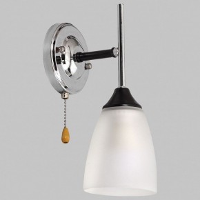 Бра Imex MD.2167 MD.2167-1-W-BK+CH в Ишиме - ishim.ok-mebel.com | фото