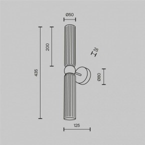 Бра Maytoni Antic MOD302WL-02GR1 в Ишиме - ishim.ok-mebel.com | фото 4