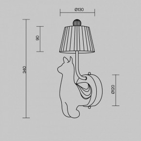 Бра Maytoni Senor Alpaca MOD377WL-L6W3K в Ишиме - ishim.ok-mebel.com | фото 9