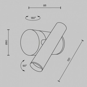 Бра Maytoni Utility MOD433WL-L3BS3K1 в Ишиме - ishim.ok-mebel.com | фото 5