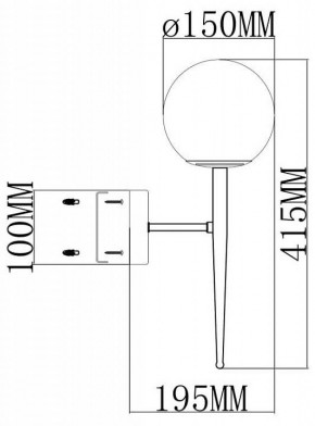 Бра Moderli Scrumbel V11562-1W в Ишиме - ishim.ok-mebel.com | фото 6