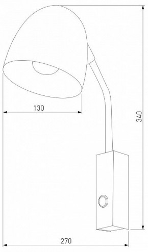 Бра TK Lighting Soho 4167 Soho Black в Ишиме - ishim.ok-mebel.com | фото 2