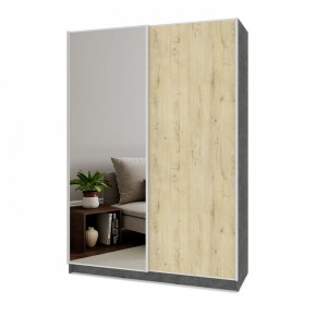 БРАУН Б662 Шкаф-купе (камень темный/ирландский дуб) в Ишиме - ishim.ok-mebel.com | фото