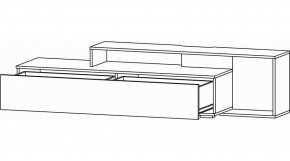 ДАЛЛАС Гостиная (модульная) цемент темный в Ишиме - ishim.ok-mebel.com | фото 6