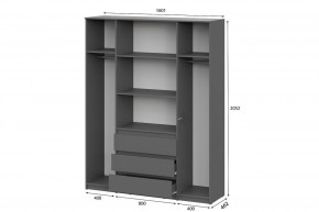 ДЕНВЕР Спальный гарнитур (модульный) в Ишиме - ishim.ok-mebel.com | фото 9
