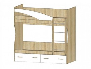БУРАТИНО Детская (Сонома/Белый) в Ишиме - ishim.ok-mebel.com | фото 2