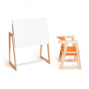 Детская растущая парта и стул Я САМ "Краски" (Оранжевый) в Ишиме - ishim.ok-mebel.com | фото 5