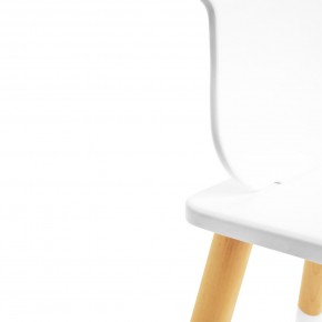 Детский комплект стол и стул «Мишка» Rolti Baby (белый/береза, массив березы/мдф) в Ишиме - ishim.ok-mebel.com | фото 5