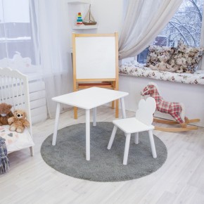 Детский комплект стол и стул «Облачко» Rolti Baby (белый/белый, массив березы/мдф) в Ишиме - ishim.ok-mebel.com | фото 2
