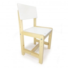 Детский растущий комплект стол и два стула  Я САМ "Лофт" (Белый, Сосна) в Ишиме - ishim.ok-mebel.com | фото 6
