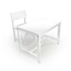 Детский растущий комплект стол и стул Я САМ "Лофт" (Белый, Белый) в Ишиме - ishim.ok-mebel.com | фото