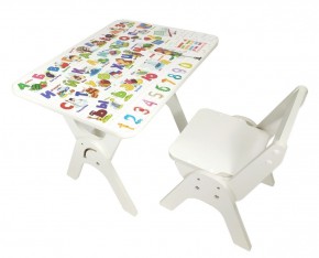 Детский растущий стол-парта и стул Я САМ "Умка" (Алфавит) в Ишиме - ishim.ok-mebel.com | фото 2