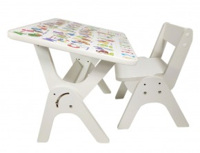 Детский растущий стол-парта и стул Я САМ "Умка" (Алфавит) в Ишиме - ishim.ok-mebel.com | фото 3