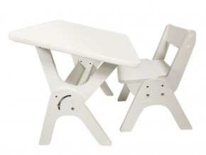 Детский растущий стол-парта и стул Я САМ "Умка" (Белый) в Ишиме - ishim.ok-mebel.com | фото 2