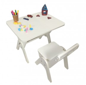 Детский растущий стол-парта и стул Я САМ "Умка" (Белый) в Ишиме - ishim.ok-mebel.com | фото 3