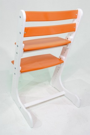 Детский растущий стул Конёк Горбунёк Комфорт ( Бело-оранжевый) в Ишиме - ishim.ok-mebel.com | фото 6
