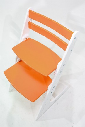 Детский растущий стул Конёк Горбунёк Комфорт ( Бело-оранжевый) в Ишиме - ishim.ok-mebel.com | фото 7