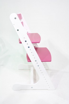 Детский растущий стул Конёк Горбунёк Комфорт (Бело-розовый) в Ишиме - ishim.ok-mebel.com | фото 4