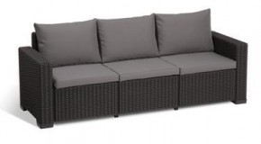 Диван Калифорния 3-х местный (California 3 Sofa), графит в Ишиме - ishim.ok-mebel.com | фото 2