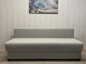 Диван Комфорт-1 (НПБ) велюр Luma 13 св.серый в Ишиме - ishim.ok-mebel.com | фото 5