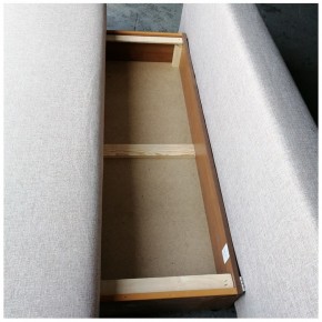 Диван-кровать Комфорт без подлокотников BALTIC AZURE (2 подушки) в Ишиме - ishim.ok-mebel.com | фото 6