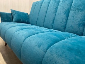 Диван Престиж-3 (НПБ) велюр Sensey izumrud в Ишиме - ishim.ok-mebel.com | фото 6