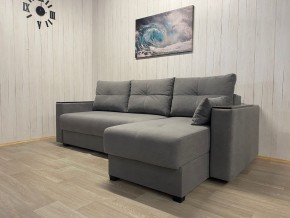 Диван угловой Комфорт-3 (НПБ+МДФ) велюр Galaxy Lite 26 в Ишиме - ishim.ok-mebel.com | фото 2