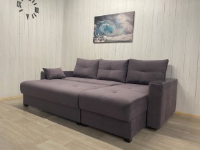 Диван угловой Комфорт-3 (НПБ+МДФ) велюр Monaco 8 в Ишиме - ishim.ok-mebel.com | фото 2