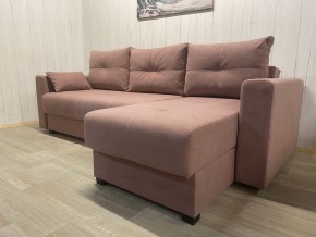 Диван угловой Комфорт-3 (НПБ) велюр Luma 16 в Ишиме - ishim.ok-mebel.com | фото 2