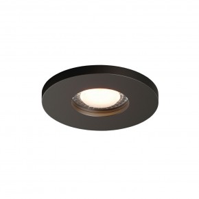 DK2036-BK Встраиваемый светильник влагозащ., IP 44, до 15 Вт, GU10, LED, черный, алюминий в Ишиме - ishim.ok-mebel.com | фото 3